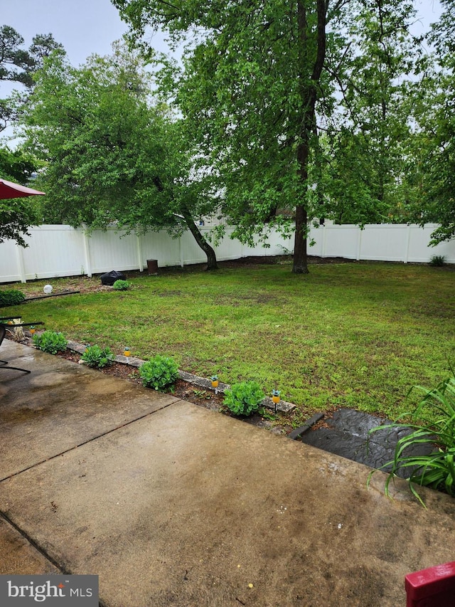 23 Maricopa Trl, Browns Mills, NJ 08015 - view of yard featuring a patio area