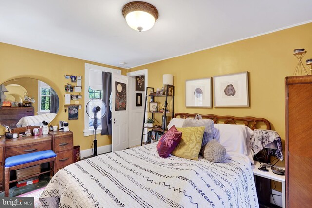 2538 Church Ln, Doylestown, PA 18902 - bedroom featuring baseboards and ornamental molding
