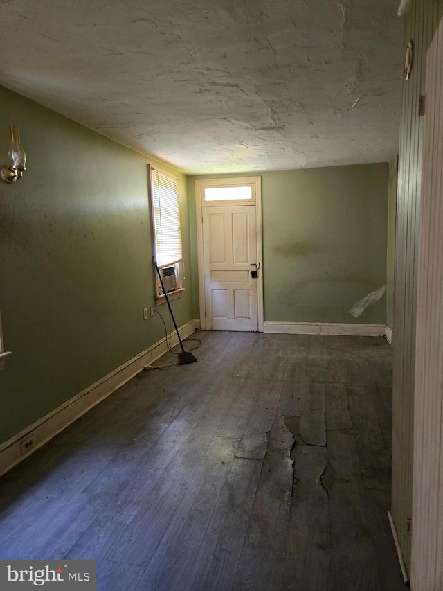 1151 E King St, York, PA 17403 - entrance foyer featuring hardwood / wood-style flooring, cooling unit, and baseboards