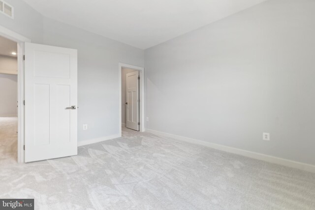 14438 Mattawoman Dr Unit 5000H, Brandywine, MD 20613 - unfurnished bedroom with light colored carpet and baseboards