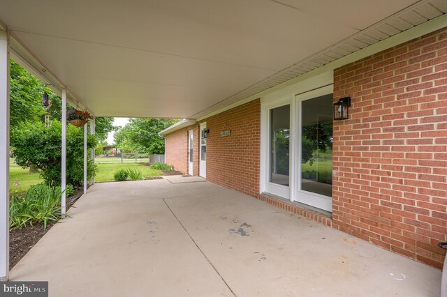 1267 Dominion Rd, Gerrardstown, WV 25420 - view of patio / terrace