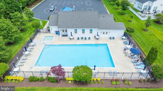 20093 Old Salt Ln, Frankford, DE 19945 - community pool featuring a patio
