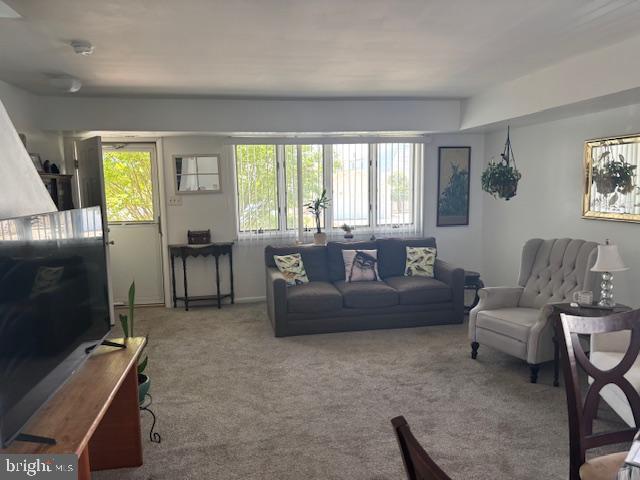 101 11th St N # A, Brigantine, NJ 08203 - view of carpeted living area