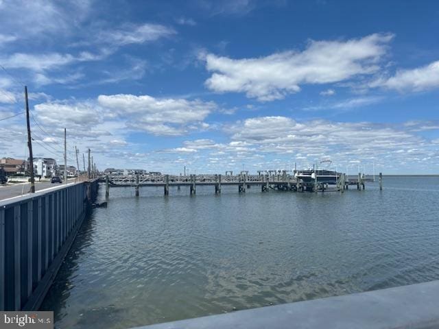 101 11th St N # A, Brigantine, NJ 08203 - dock area with a water view