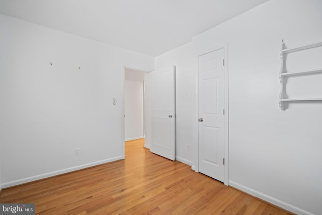 530 Anneslie Rd, Baltimore, MD 21212 - unfurnished bedroom featuring light wood finished floors and baseboards