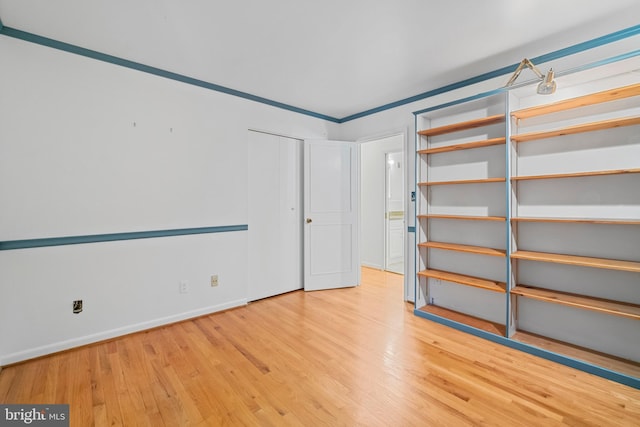 530 Anneslie Rd, Baltimore, MD 21212 - unfurnished bedroom featuring wood finished floors and baseboards