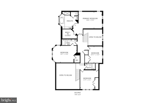 10106 Waterside Dr, Burke, VA 22015 - home floor plan