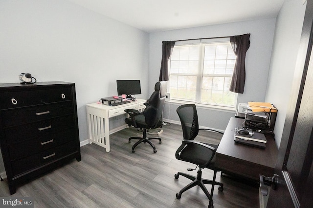 315 Dogwood St, Bally, PA 19503 - office with wood finished floors and baseboards
