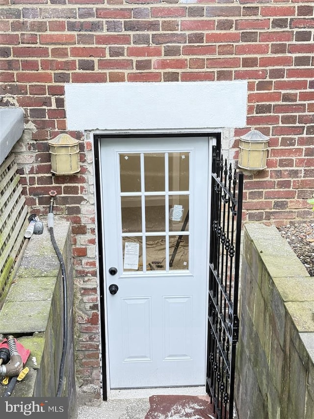 40 Bryant St NW, Washington, DC 20001 - property entrance with brick siding