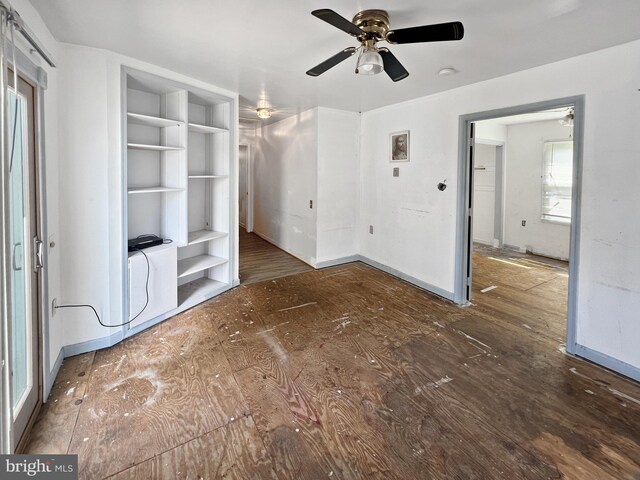 178 Fulton Ave, Charles Town, WV 25414 - unfurnished bedroom with baseboards and a ceiling fan