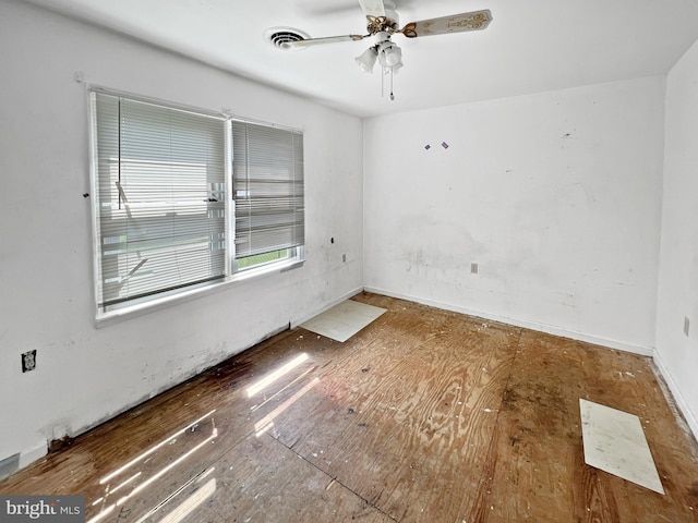 178 Fulton Ave, Charles Town, WV 25414 - empty room featuring a ceiling fan and baseboards