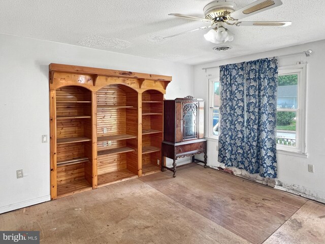 178 Fulton Ave, Charles Town, WV 25414 - unfurnished room featuring a textured ceiling and ceiling fan