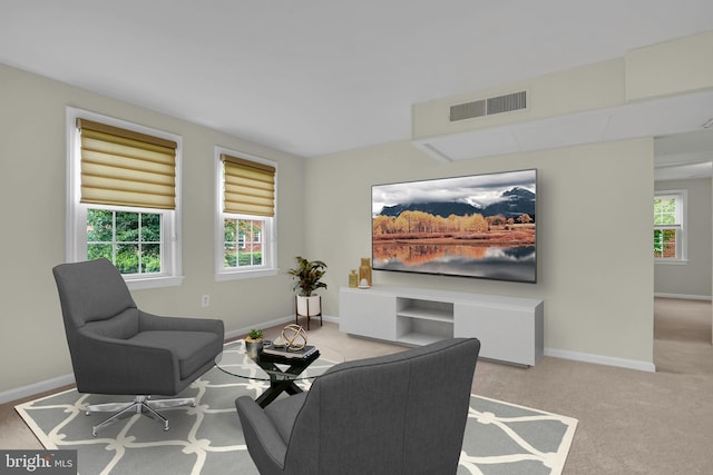 6517 Potomac Ave Unit A2, Alexandria, VA 22307 - living area with baseboards and carpet floors