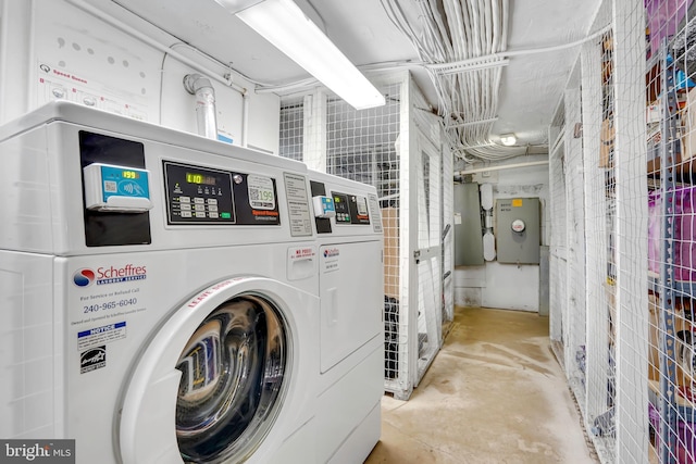 6517 Potomac Ave Unit A2, Alexandria, VA 22307 - washroom featuring washer and dryer