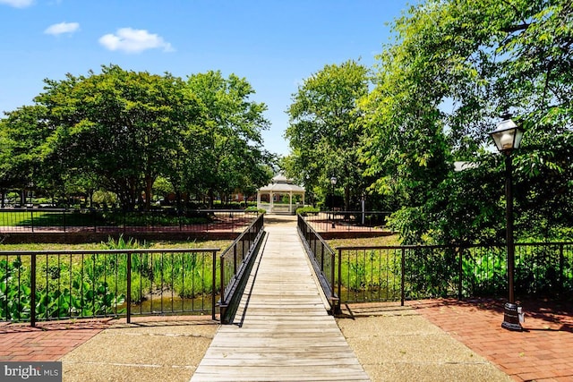 6517 Potomac Ave Unit A2, Alexandria, VA 22307 - surrounding community with a gazebo