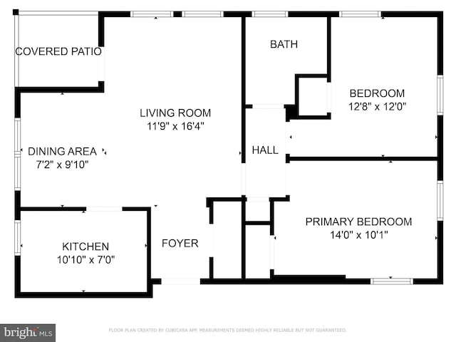 6517 Potomac Ave Unit A2, Alexandria, VA 22307 - home floor plan