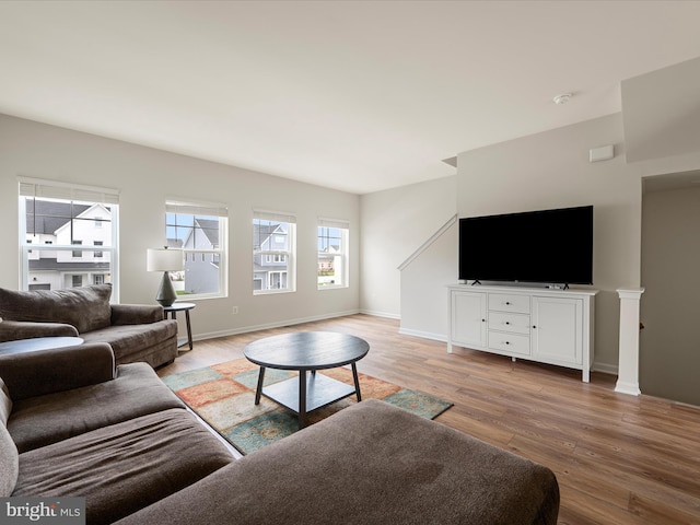 113 Heyford Dr, Stephenson, VA 22656 - living area with light wood-style floors and baseboards