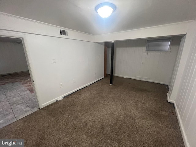 3403 Murdock Rd, Kensington, MD 20895 - finished below grade area with carpet floors and baseboards