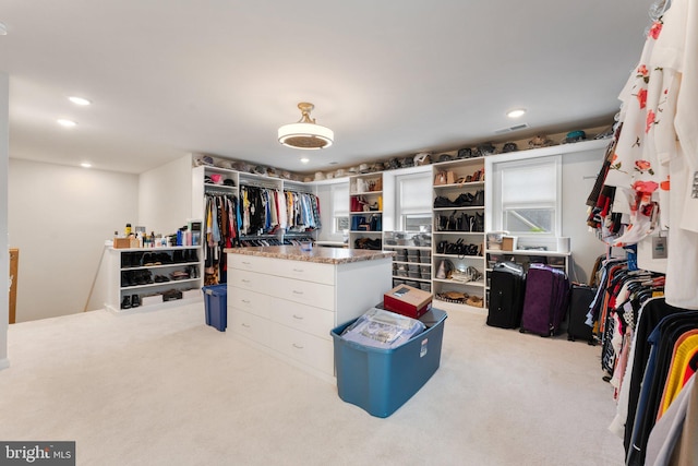 6411 Tulip Ter, Haymarket, VA 20169 - spacious closet featuring carpet flooring