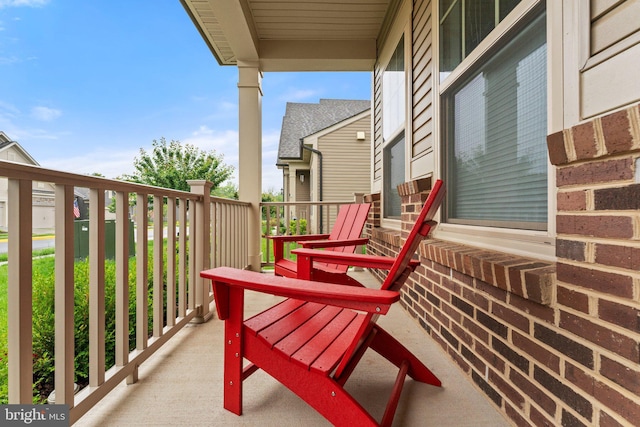 6411 Tulip Ter, Haymarket, VA 20169 - view of covered porch