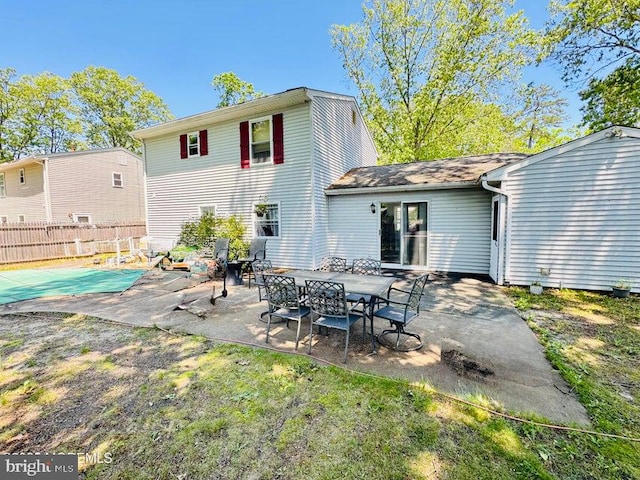 159 Harwich St, Browns Mills, NJ 08015 - rear view of house featuring a patio area