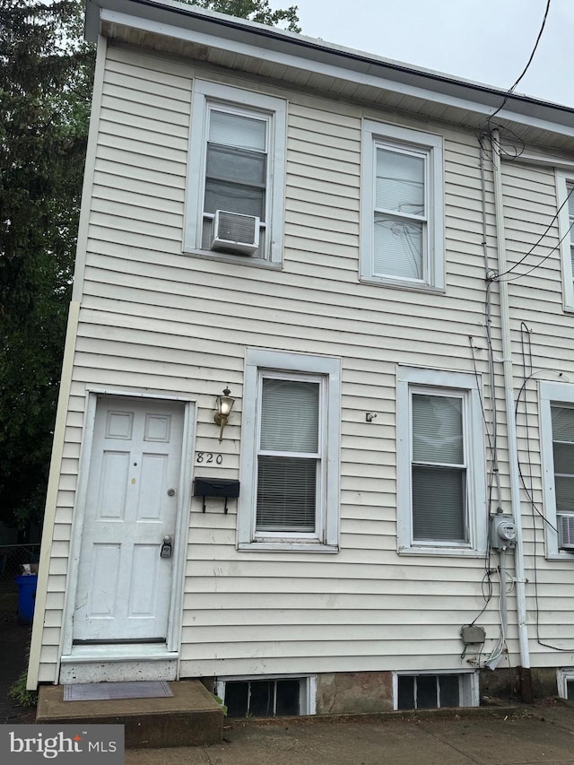 820 Cumberland St, Gloucester City, NJ 08030 - view of front of house with cooling unit