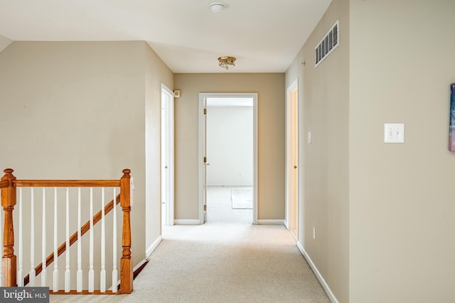 256 Silverbell Ct, West Chester, PA 19380 - hall featuring an upstairs landing, carpet, and baseboards