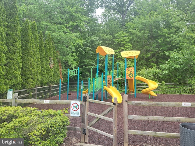 256 Silverbell Ct, West Chester, PA 19380 - communal playground featuring a wooded view
