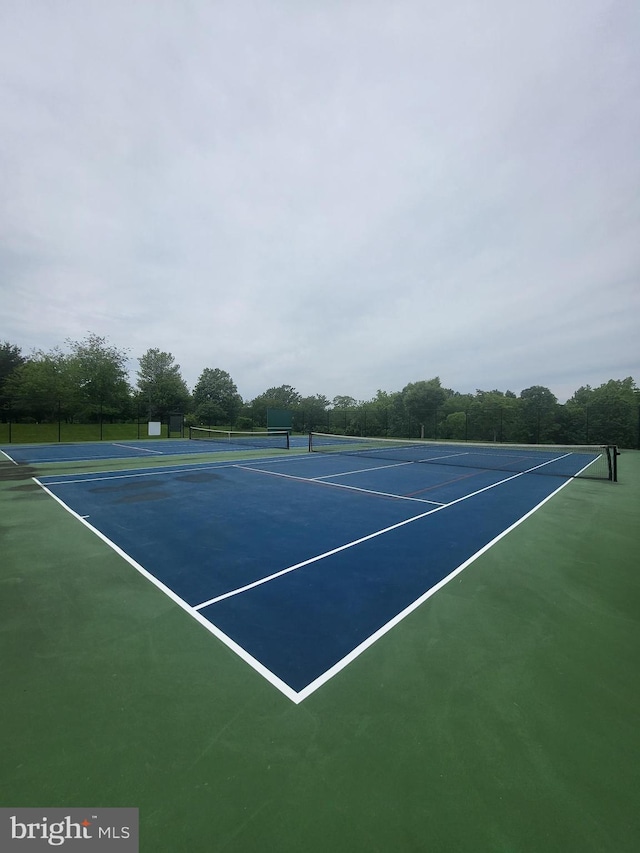 256 Silverbell Ct, West Chester, PA 19380 - view of tennis court with community basketball court