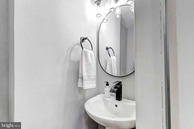 2503 W Forest Park Ave, Baltimore, MD 21215 - bathroom featuring a sink