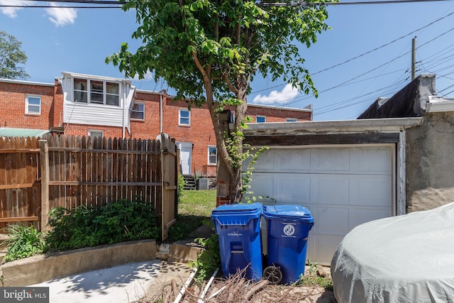 2503 W Forest Park Ave, Baltimore, MD 21215 - view of garage