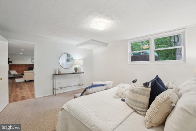 12834 Littleton St, Silver Spring, MD 20906 - bedroom featuring a textured ceiling and carpet flooring
