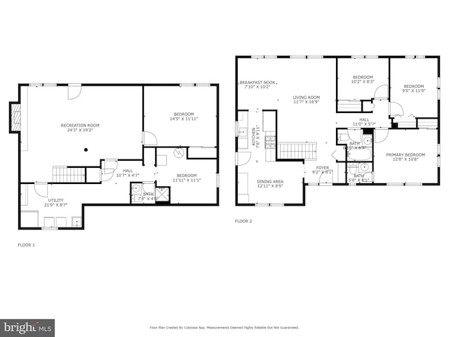 12834 Littleton St, Silver Spring, MD 20906 - floor plan / room layout