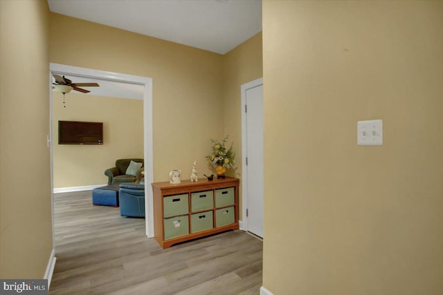 10526 Jasper Dr S, Greencastle, PA 17225 - corridor with wood finished floors and baseboards