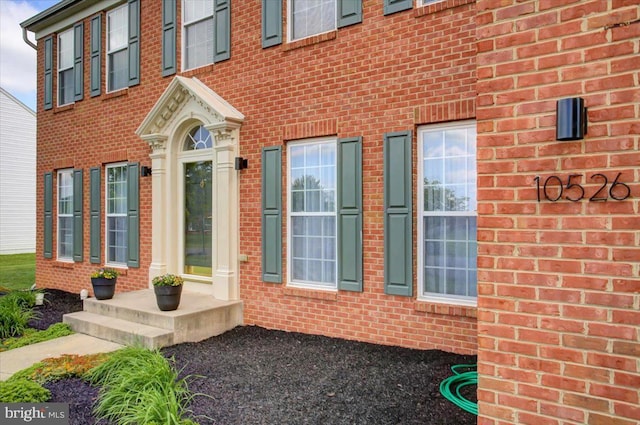 10526 Jasper Dr S, Greencastle, PA 17225 - property entrance featuring brick siding