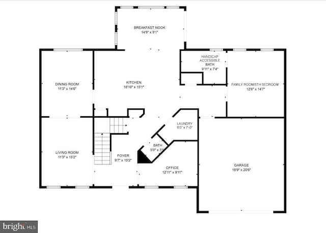 10526 Jasper Dr S, Greencastle, PA 17225 - floor plan / room layout
