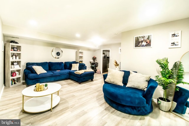 4548 Conwell Dr, Annandale, VA 22003 - living area featuring light wood finished floors