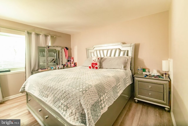 4548 Conwell Dr, Annandale, VA 22003 - bedroom with wood finished floors and baseboards