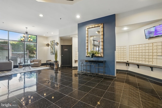 1001 Randolph St N Unit 523, Arlington, VA 22201 - community lobby featuring recessed lighting