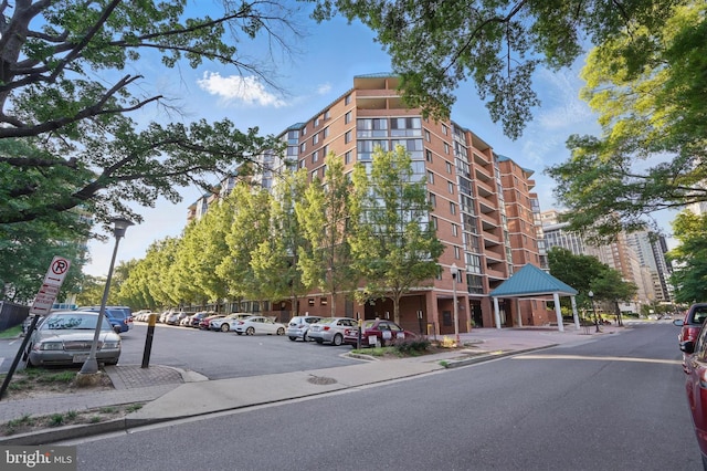 1001 Randolph St N Unit 523, Arlington, VA 22201 - view of apartment building / complex featuring uncovered parking
