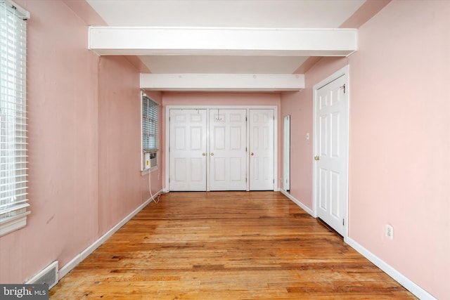 41 Collins Rd, Hamilton, NJ 08619 - hallway with light wood-type flooring and baseboards