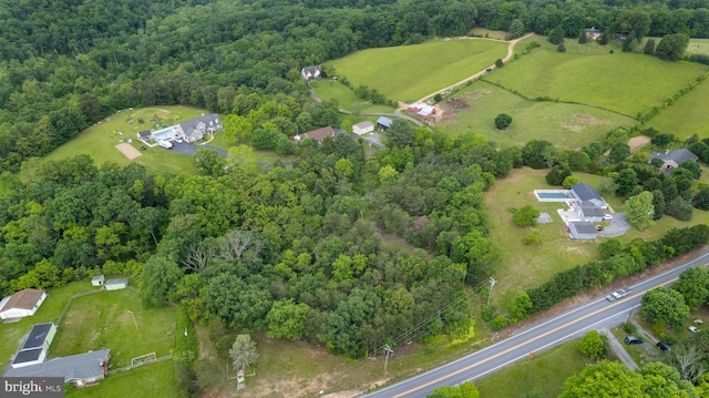98 Magnificent Ln, Hedgesville, WV 25427 - aerial overview of property's location featuring a forest