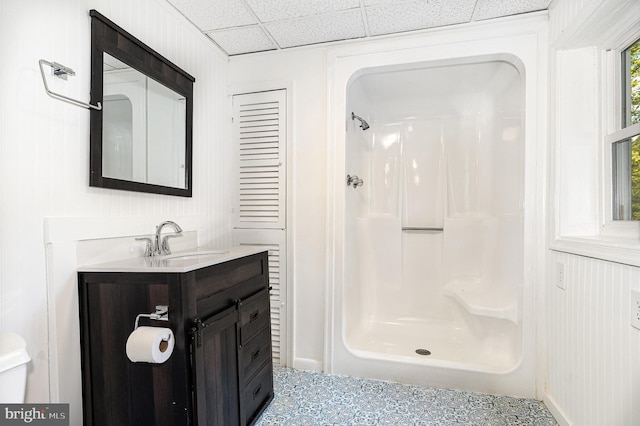 6908 S Roxbury Mill Rd, Spotsylvania, VA 22551 - bathroom featuring a shower, vanity, and toilet