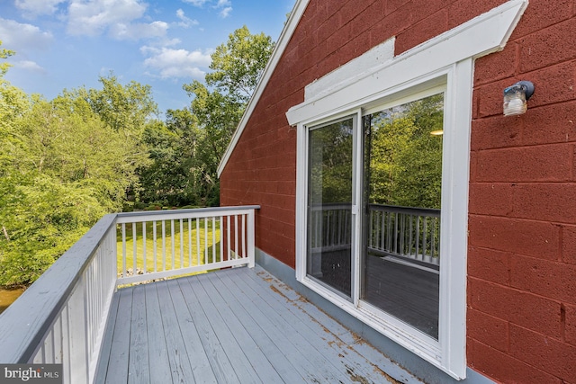 6908 S Roxbury Mill Rd, Spotsylvania, VA 22551 - view of deck