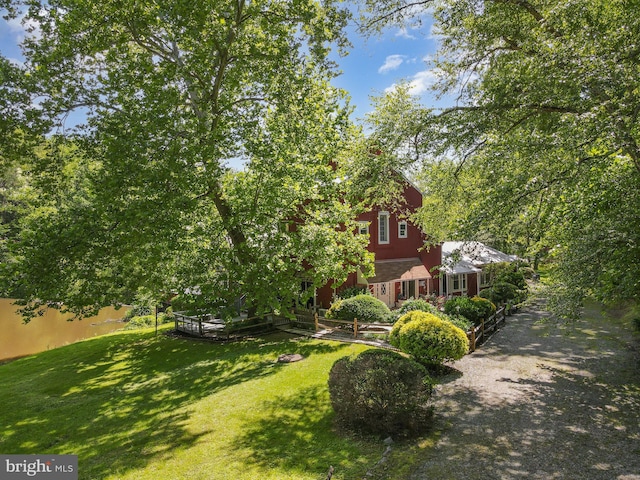6908 S Roxbury Mill Rd, Spotsylvania, VA 22551 - view of grassy yard