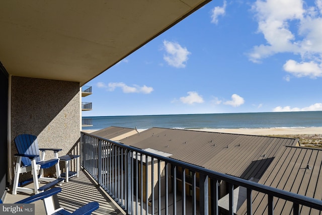 506 Brandywine House Rd Unit 506S, Bethany Beach, DE 19930 - balcony with view of water and beach