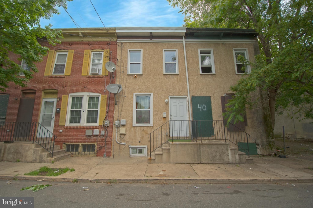38 Asbury St, Trenton, NJ 08611 - view of property with cooling unit and brick siding