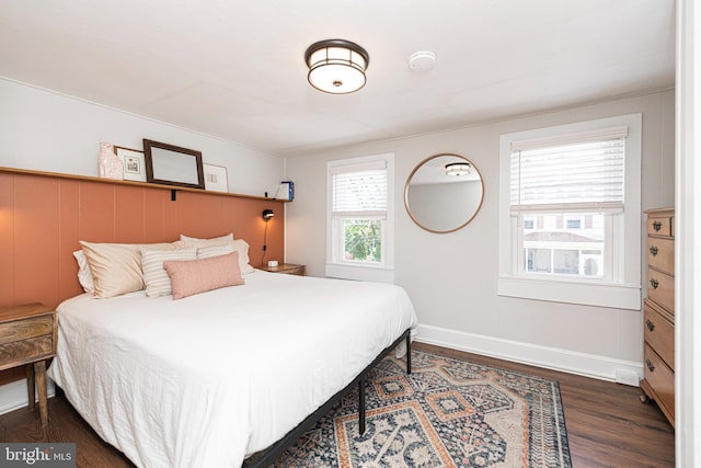 7 High St, Phoenixville, PA 19460 - bedroom featuring dark wood-type flooring and baseboards