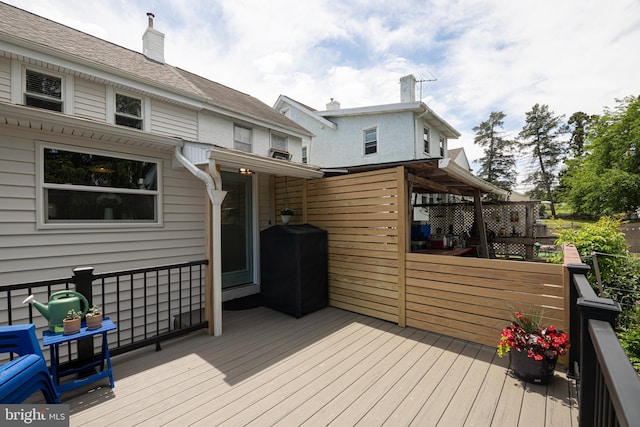 7 High St, Phoenixville, PA 19460 - view of wooden deck