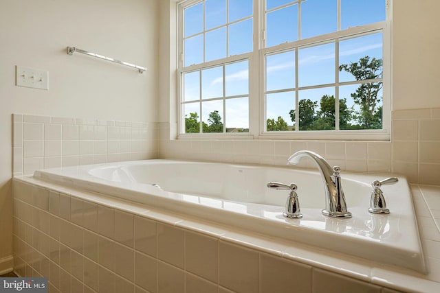 45812 Winding Branch Ter, Sterling, VA 20166 - bathroom with a garden tub